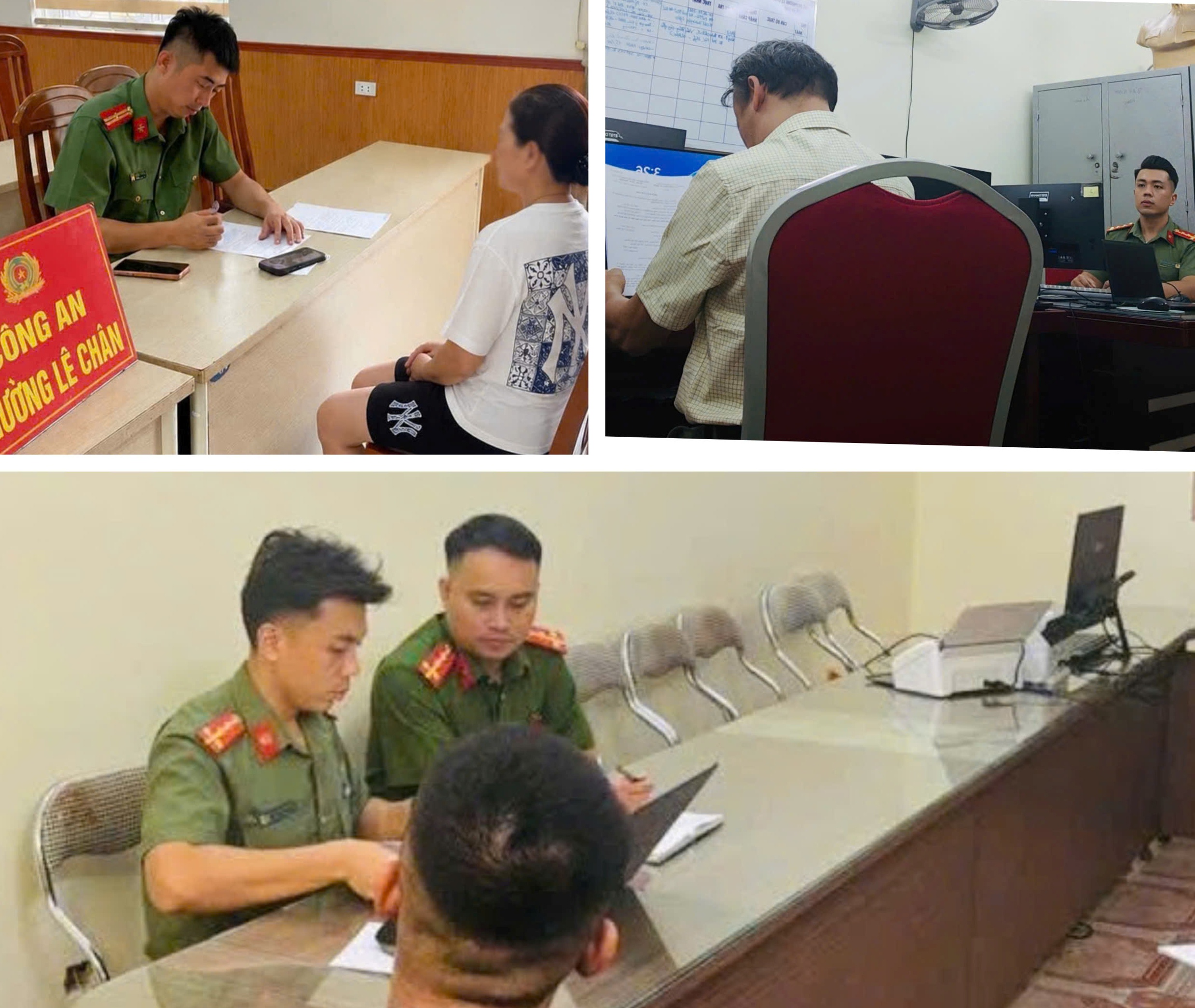 Công an phường Lê Chân: Tuyên truyền, vận động 03 công dân tự nguyện thoát khỏi các hội nhóm tiêu cực trên mạng xã hội